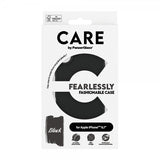 CARE by PanzerGlass iPhone 16 Plus -suojakuori, muotikäs design, musta