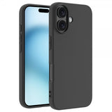 Nordic Covers iPhone 16 Plus -kuori, Feather Series, Raven Black