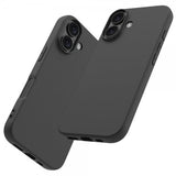 Nordic Covers iPhone 16 Plus -kuori, Feather Series, Raven Black