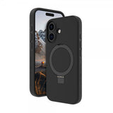 dbramante1928 iPhone 16 Plus -suojakuori Iceland Ultra D3O MagSafe Kickstand, musta