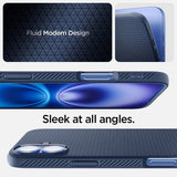 Spigen iPhone 16 Plus Kuori Liquid Air Navy Blue