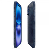 Spigen iPhone 16 Plus Kuori Liquid Air Navy Blue