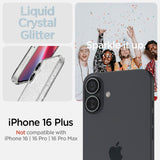 Spigen iPhone 16 Plus Kuori Liquid Crystal Glitter Crystal Quartz