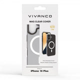 Vivanco iPhone 16 Plus -suojakuori Mag Clear Transparent