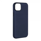 Kiinteä iPhone 16 Plus -suojakotelo MagLeather, sininen