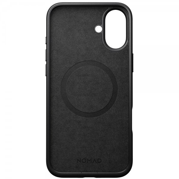 Nomad iPhone 16 Plus -suojakuori Modern Leather Case, ruskea