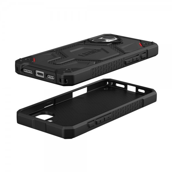Urban Armor Gear (UAG) iPhone 16 Plus -suojakuori Monarch Pro Kevlar MagSafe, musta