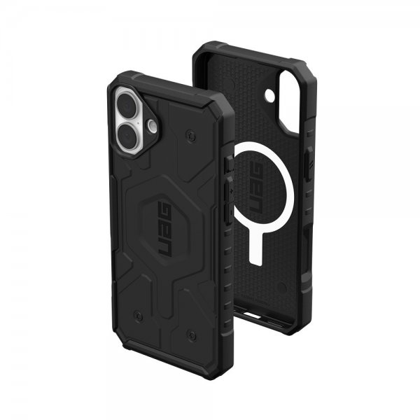 Urban Armor Gear (UAG) iPhone 16 Plus -suojakuori Pathfinder MagSafe, musta