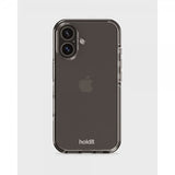 holdit iPhone 16 Plus -suojakuori, läpinäkyvä valkoinen