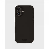 holdit iPhone 16 Plus Silikonisuojakuori Musta