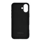 Onsala iPhone 16 Plus Silikonisuojakuori Musta