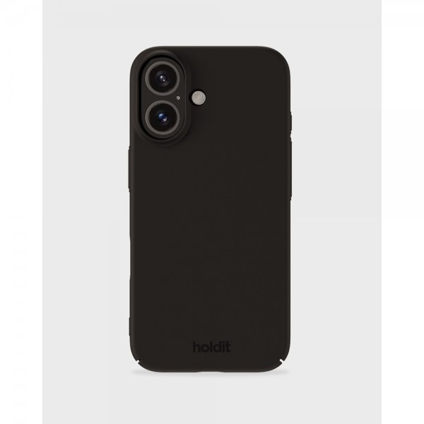 holdit iPhone 16 Plus -suojakuori Slim Case Musta