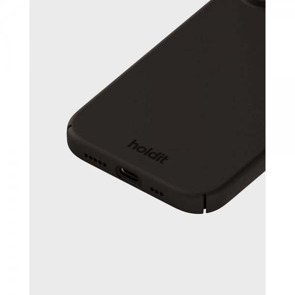 holdit iPhone 16 Plus -suojakuori Slim Case Musta