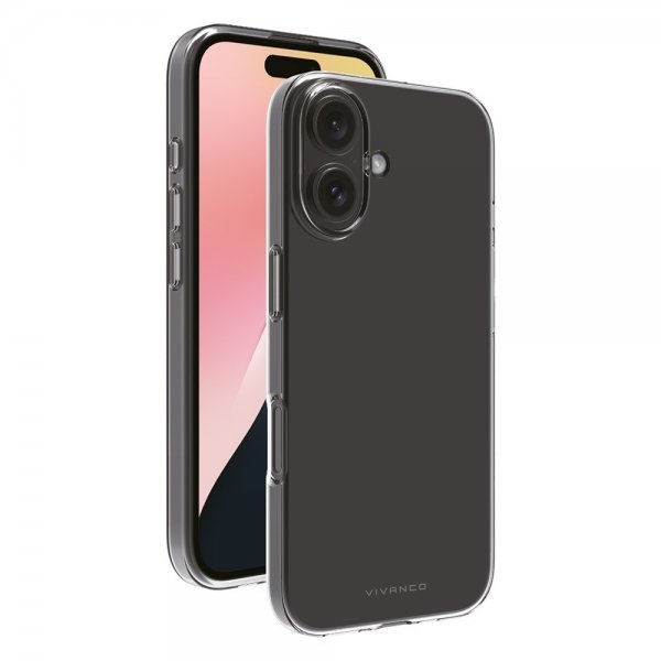 Vivanco iPhone 16 Plus Super Slim Läpinäkyvä Kuori