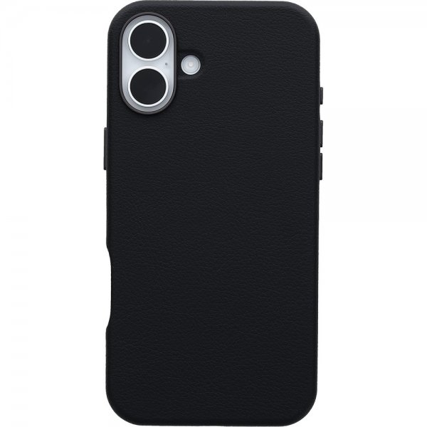 Otterbox iPhone 16 Plus -suojakuori Symmetry Cactus Leather MagSafe Noir Ash