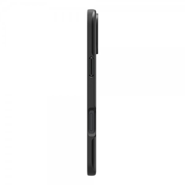 Spigen iPhone 16 Plus -suojakuori Thin Fit MagFit, musta