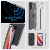 Spigen iPhone 16 Plus -suojakuori, Ultra Hybrid, Crystal Clear