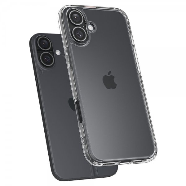 Spigen iPhone 16 Plus -suojakuori, Ultra Hybrid, Crystal Clear