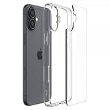 Spigen iPhone 16 Plus -suojakuori, Ultra Hybrid, Crystal Clear