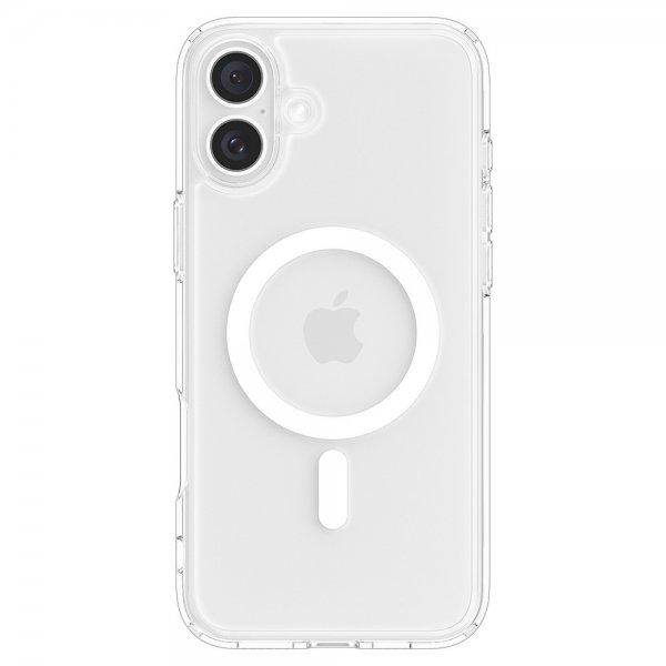 Spigen iPhone 16 Plus -suojakuori Ultra Hybrid MagFit, valkoinen