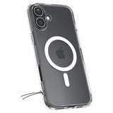 Spigen iPhone 16 Plus -suojakuori Ultra Hybrid MagFit, valkoinen