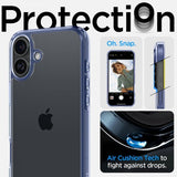 Spigen iPhone 16 Plus Kuori Ultra Hybrid Sky Crystal