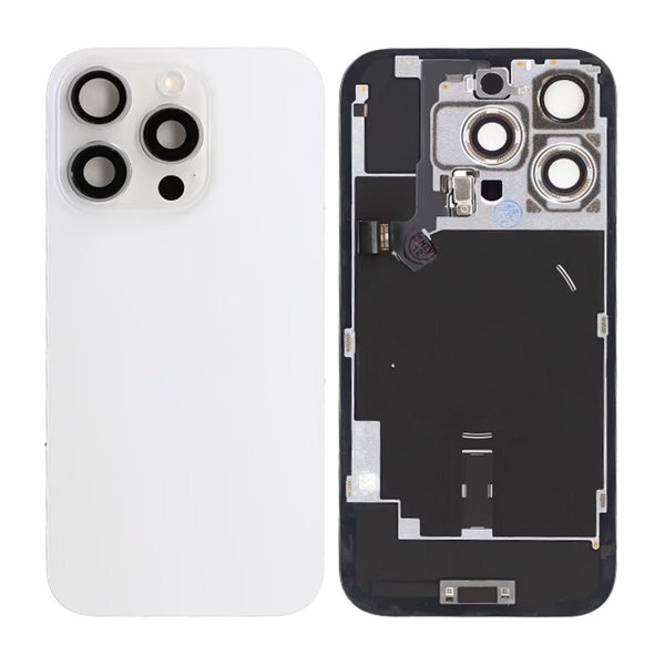 iPhone 16 Pro Takalasi - Valkoinen