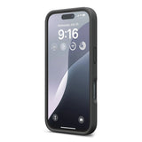 Rvelon iPhone 16 Pro Kuori Silikoni Musta