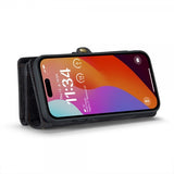 CaseMe iPhone 16 Pro Kotelo 008 Series Irrotettava kuori Musta
