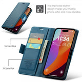 CaseMe iPhone 16 Pro -suojakuori 023 Series sininen