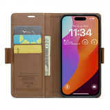 CaseMe iPhone 16 Pro -suojakuori, 023-sarja, ruskea