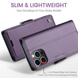 CaseMe iPhone 16 Pro -suojakuori, 023-sarja, violetti