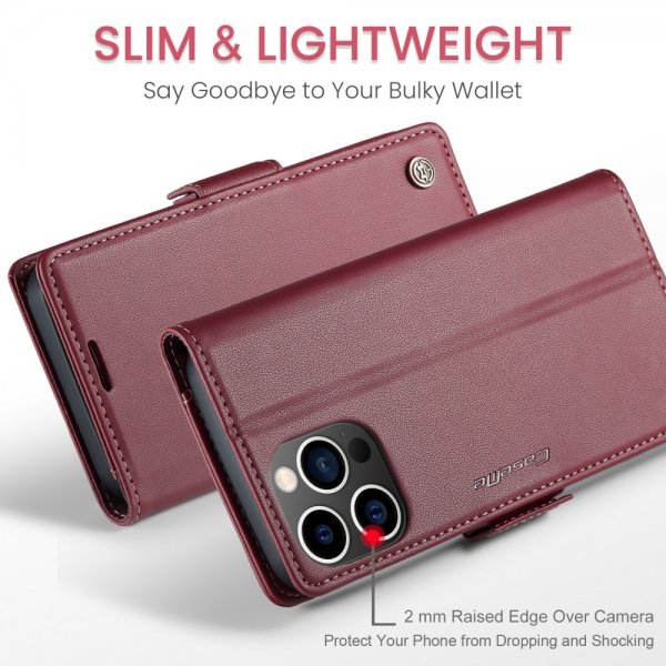 CaseMe iPhone 16 Pro -kuori 023 Series Punainen