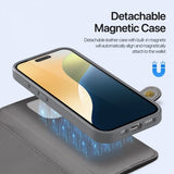 Dux Ducis iPhone 16 Pro -kuoret 2-in-1 Lawa Series MagSafe harmaa