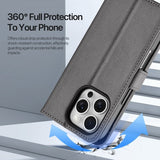 Dux Ducis iPhone 16 Pro -kuoret 2-in-1 Lawa Series MagSafe harmaa