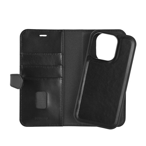 Buffalo iPhone 16 Pro Kotelo 2-in-1 MagSeries Musta
