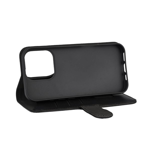 Gear iPhone 16 Pro Kotelo 3 Korttipaikkaa Musta