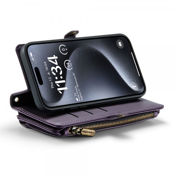 CaseMe iPhone 16 Pro -suojakuori, C36-sarja, violetti