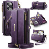 CaseMe iPhone 16 Pro -suojakuori C39-sarja violetti