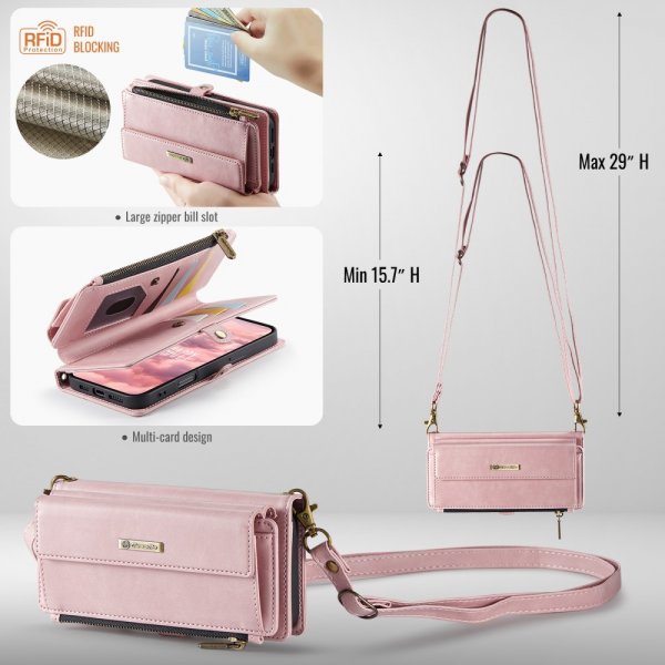 CaseMe iPhone 16 Pro -kotelo C39 Series Pinkki