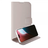 Vivanco iPhone 16 Pro -suojakuori Classic Wallet Greige
