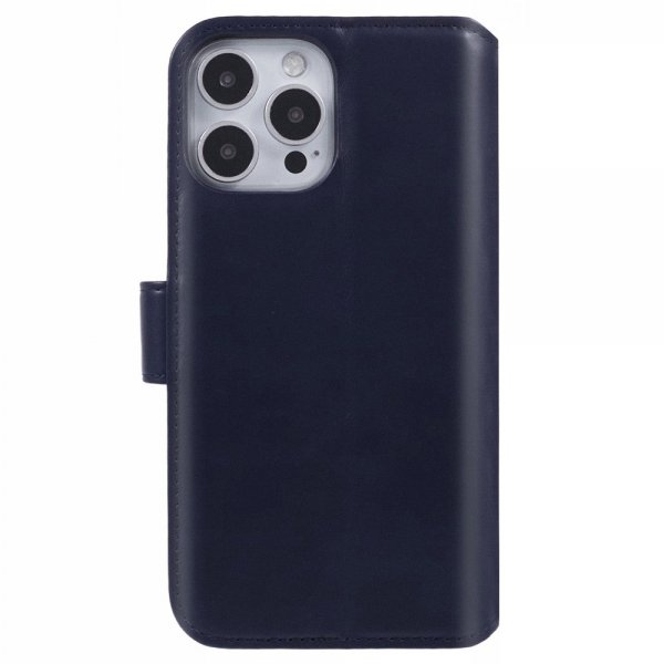 Nordic Covers iPhone 16 Pro -suojakuori Essential Leather Heron Blue