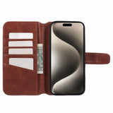 Nordic Covers iPhone 16 Pro Essential Leather Maple Brown -kotelo