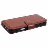 Nordic Covers iPhone 16 Pro Essential Leather Maple Brown -kotelo