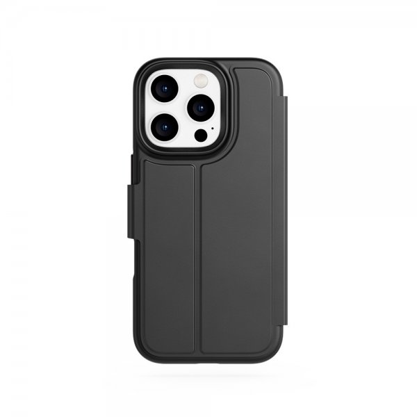 Tech21 iPhone 16 Pro -kuoret EvoLite Wallet Musta