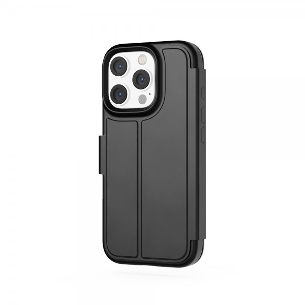 Tech21 iPhone 16 Pro -kuoret EvoLite Wallet Musta
