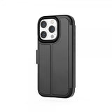 Tech21 iPhone 16 Pro -kuoret EvoLite Wallet Musta