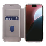 Vivanco iPhone 16 Pro -kotelo Mag Wallet Greige