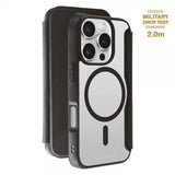 Vivanco iPhone 16 Pro -kotelo Mag Wallet Musta