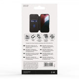 Vivanco iPhone 16 Pro -kotelo Mag Wallet Musta